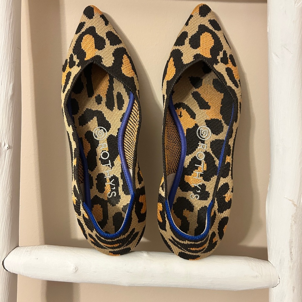 Rothy's Bold Animal Print Flats